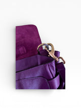 Mulberry Alexa Oversized Satchel in Purple Violet