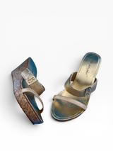 Baby Phat Python T-Strap Stiletto Sandals