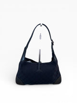 Gucci Jackie O Hobo in Black GG Monogram
