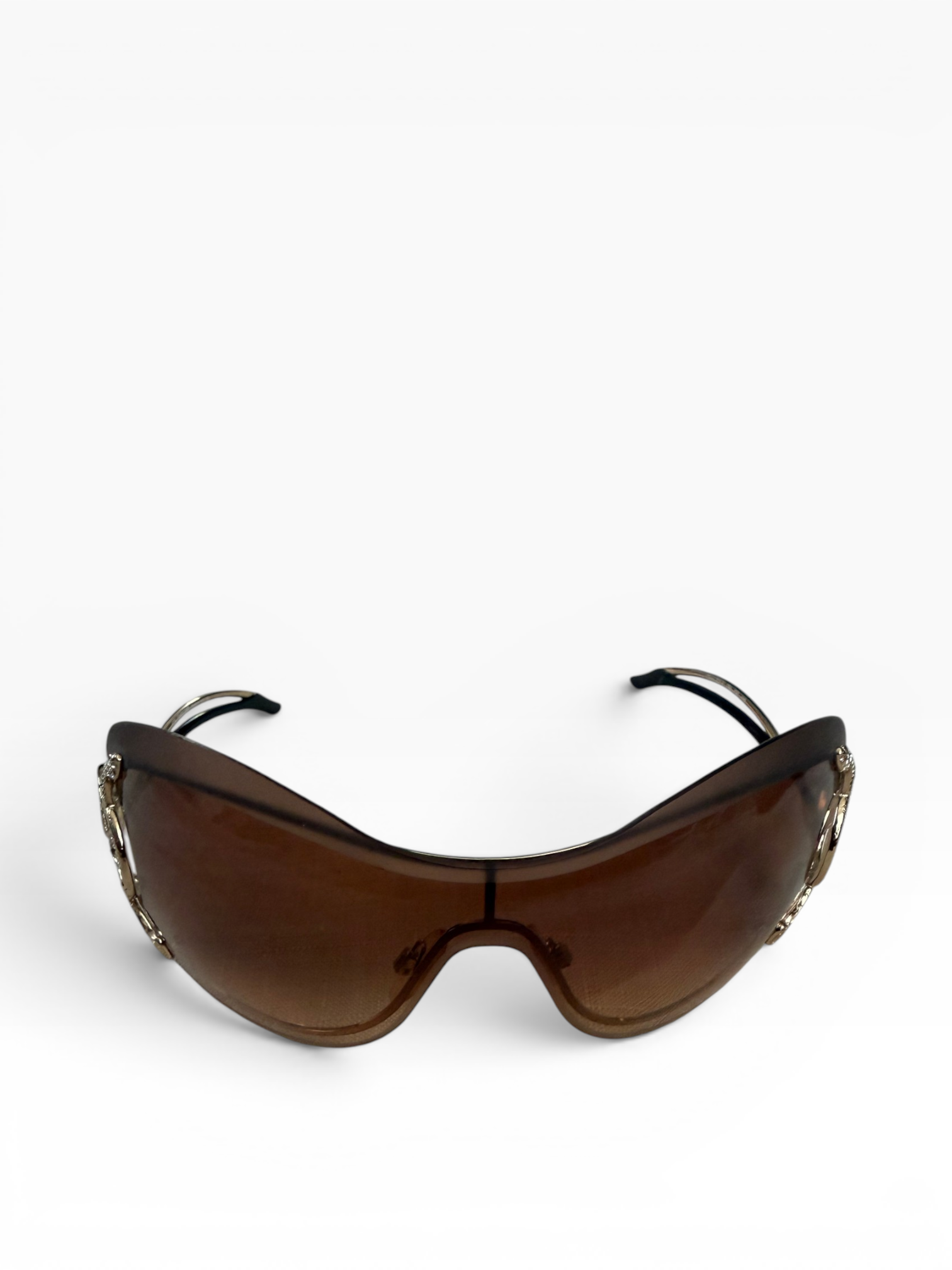 Roberto Cavalli Serpentine Shield Sunglasses