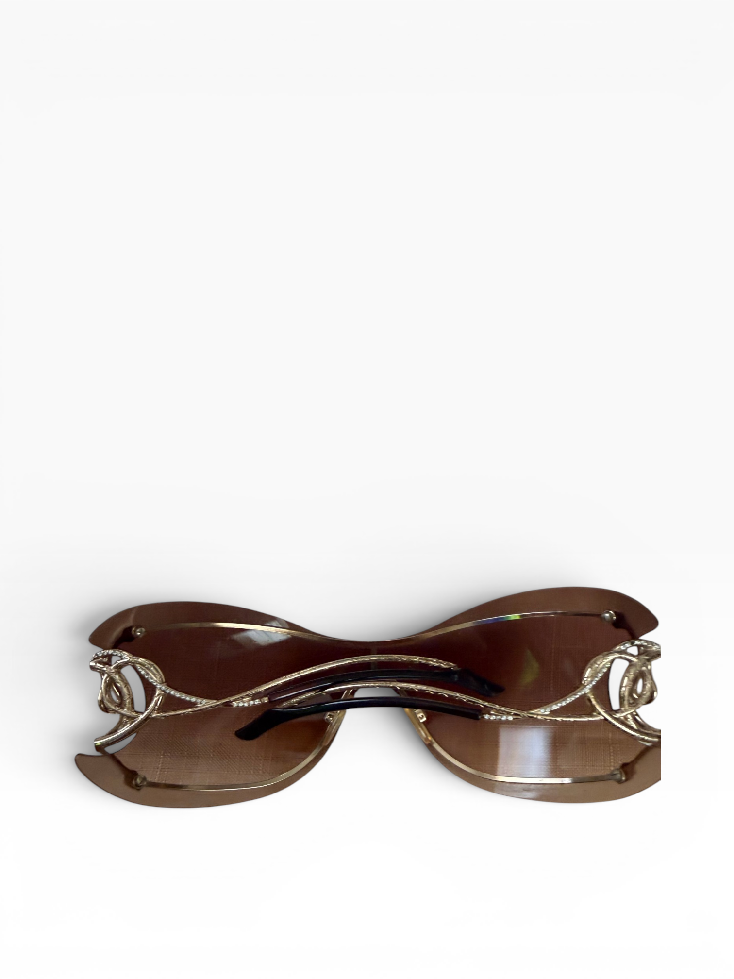 Roberto Cavalli Serpentine Shield Sunglasses