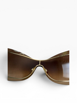 Roberto Cavalli Serpentine Shield Sunglasses