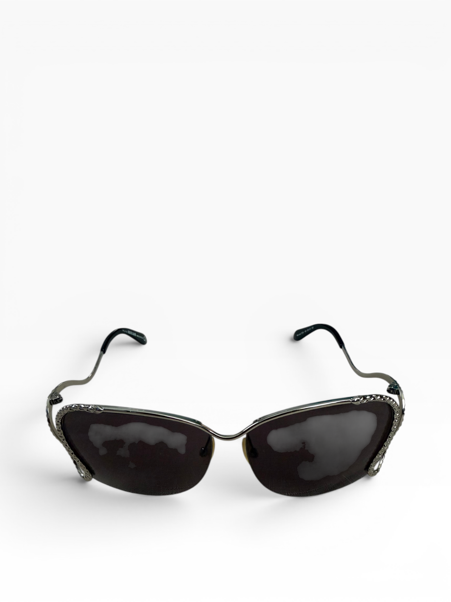 Roberto Cavalli Marutea Serpent Sunglasses, Palladium