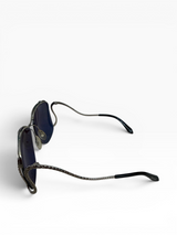Roberto Cavalli Marutea Serpent Sunglasses, Palladium