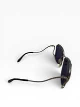 Roberto Cavalli Marutea Serpent Sunglasses, Palladium