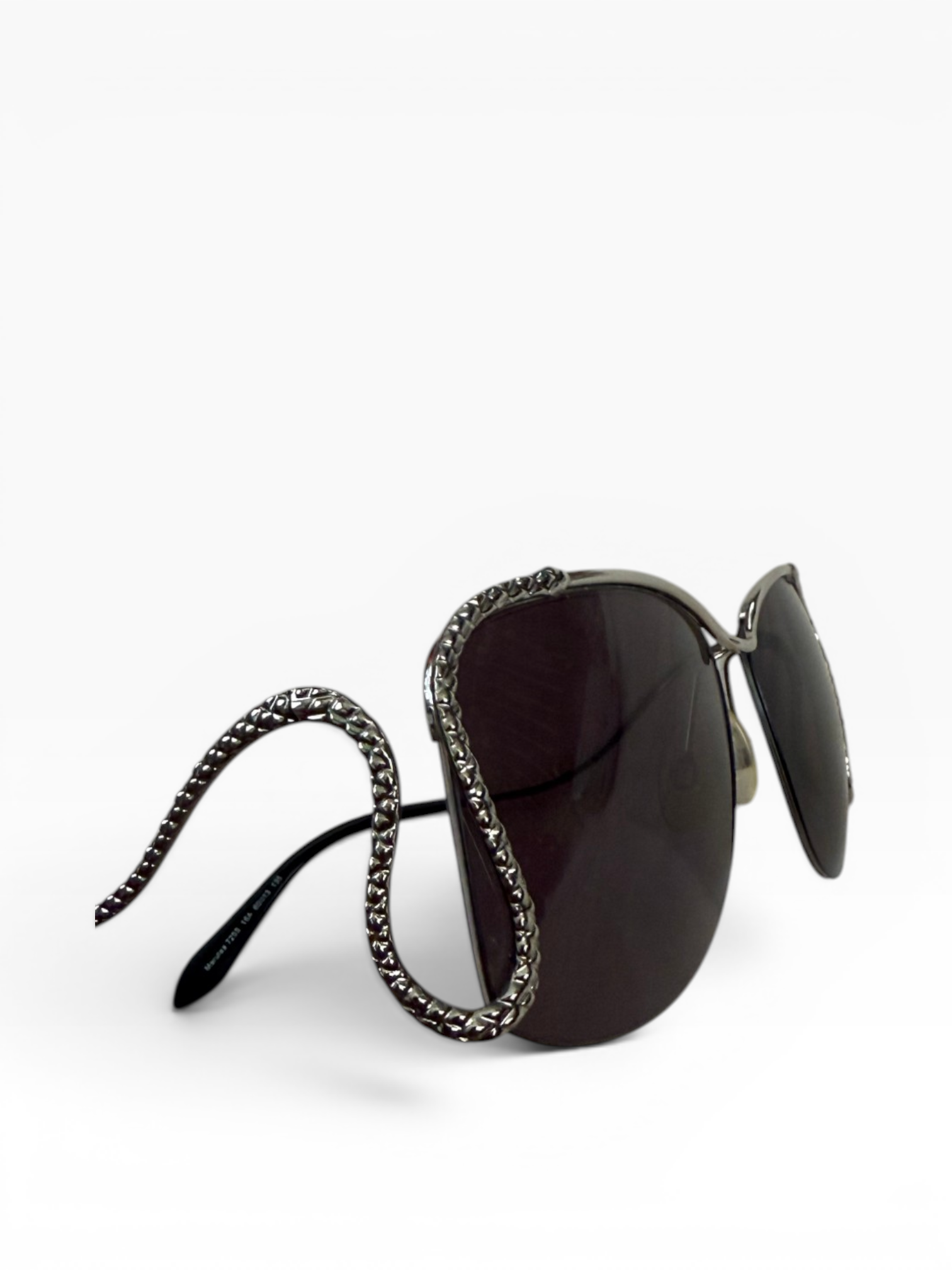 Roberto Cavalli Marutea Serpent Sunglasses, Palladium