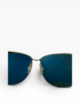 Roberto Cavalli Marutea Serpent Sunglasses, Palladium