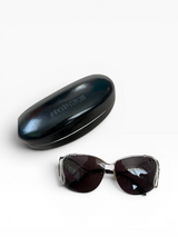 Roberto Cavalli Marutea Serpent Sunglasses, Palladium