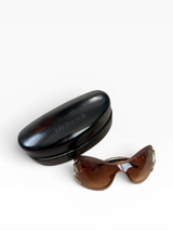 Roberto Cavalli Serpentine Shield Sunglasses