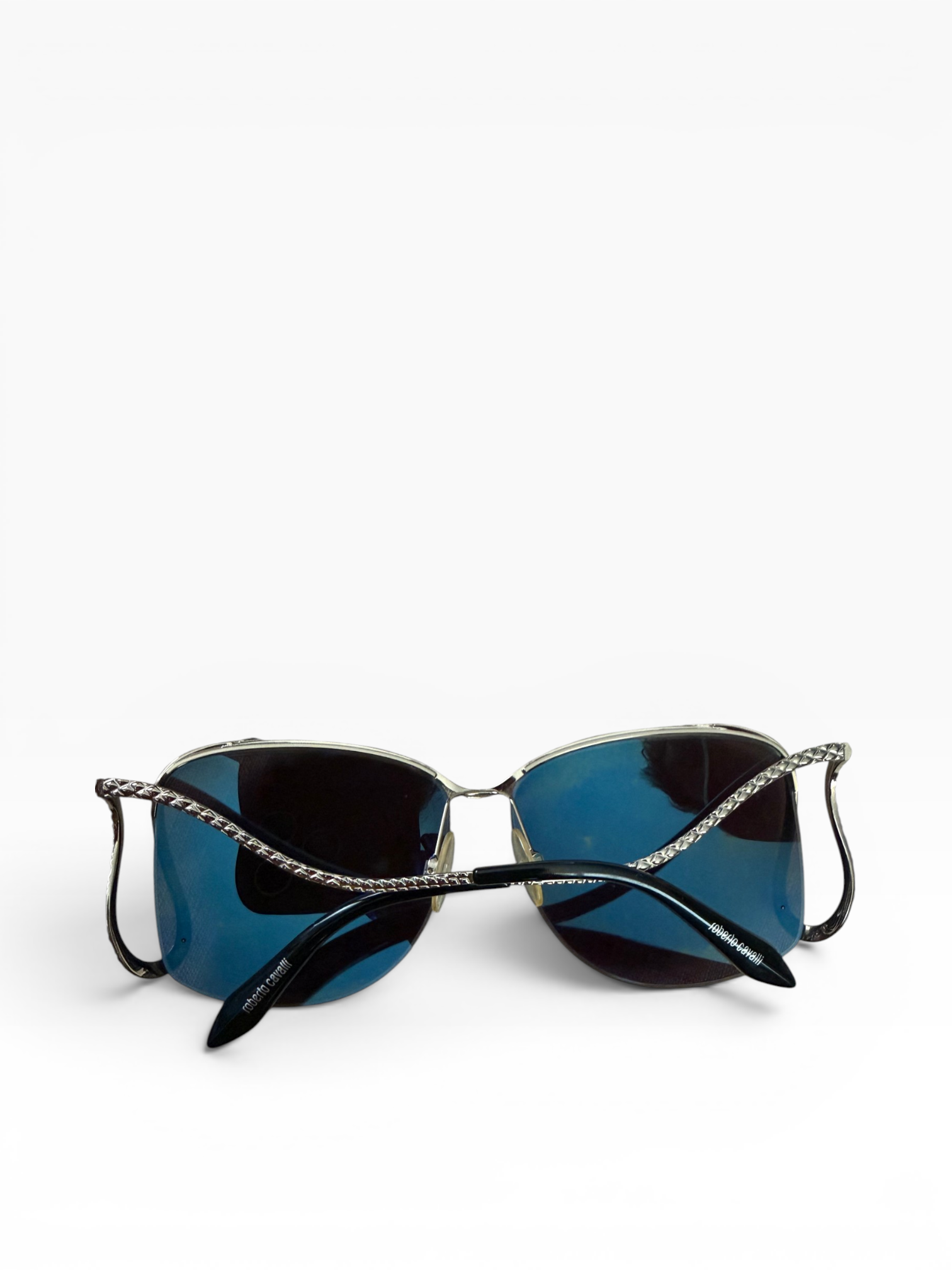 Roberto Cavalli Marutea Serpent Sunglasses, Palladium