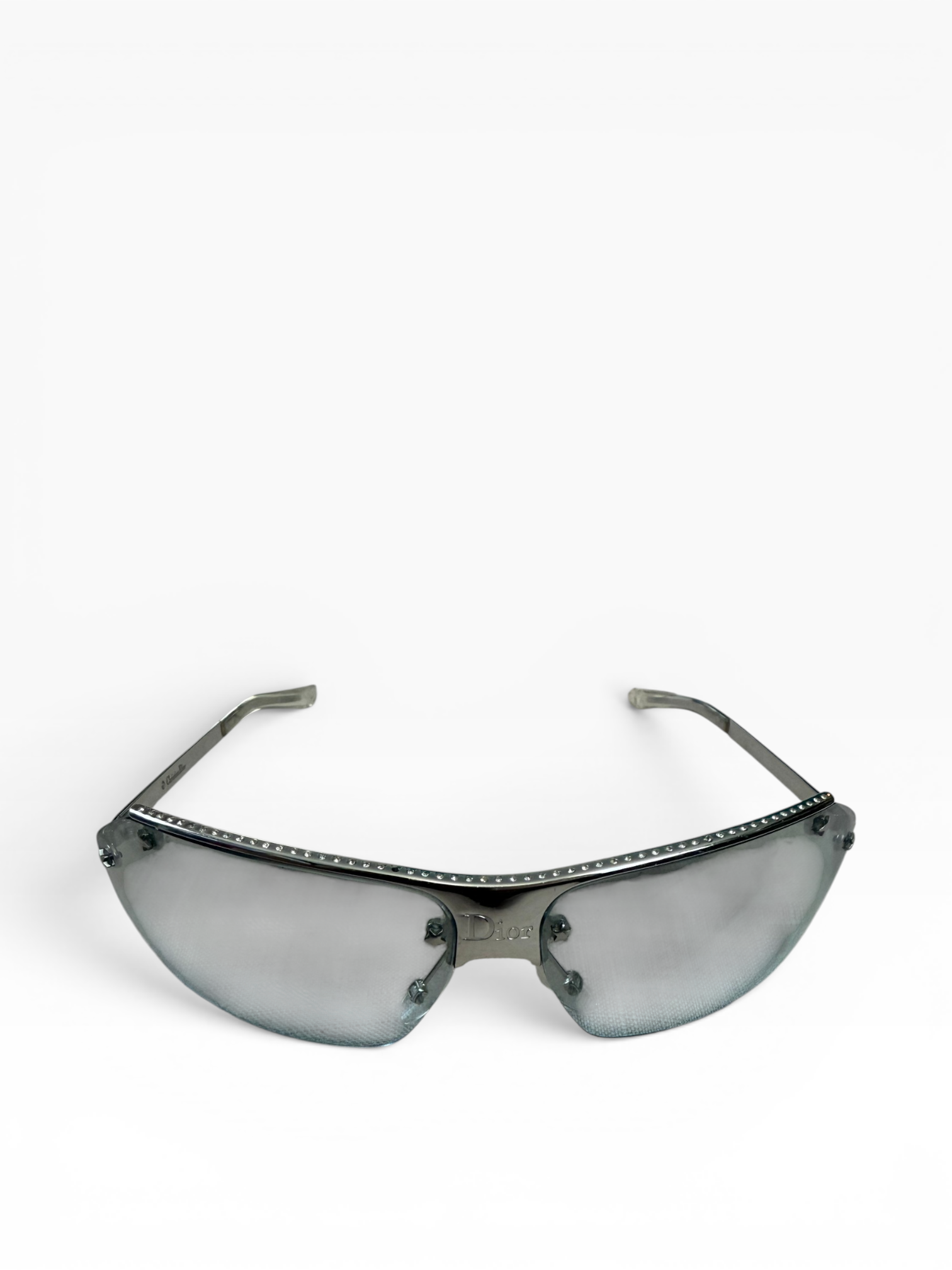 Christian Dior Hit 2 Crystal Mirror Sunglasses, Galliano Era