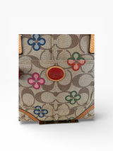 Coach Peyton Signature Multicolor Floral Tote