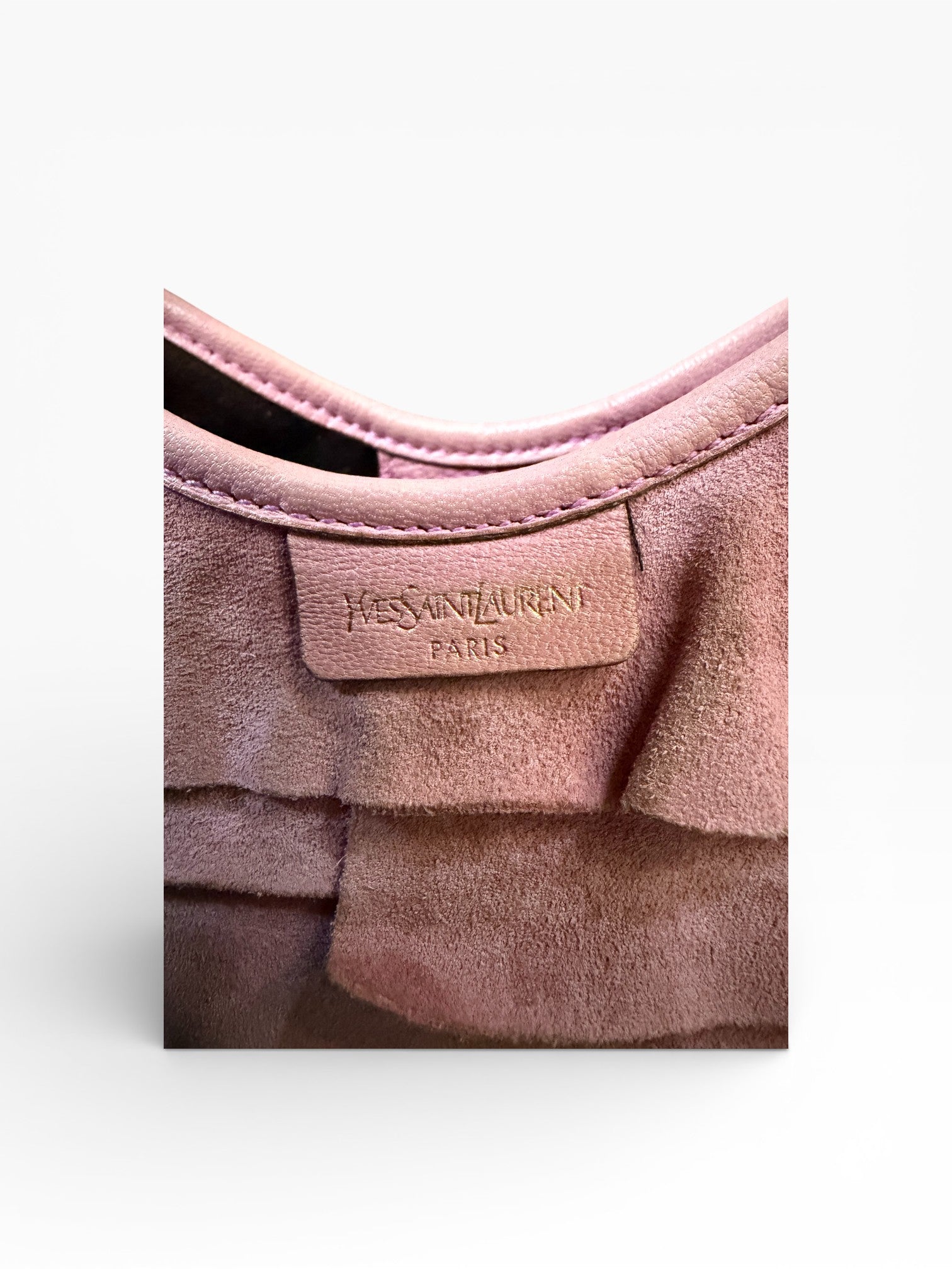 Yves Saint Laurent St. Tropez Mombasa Horn Handle Bag