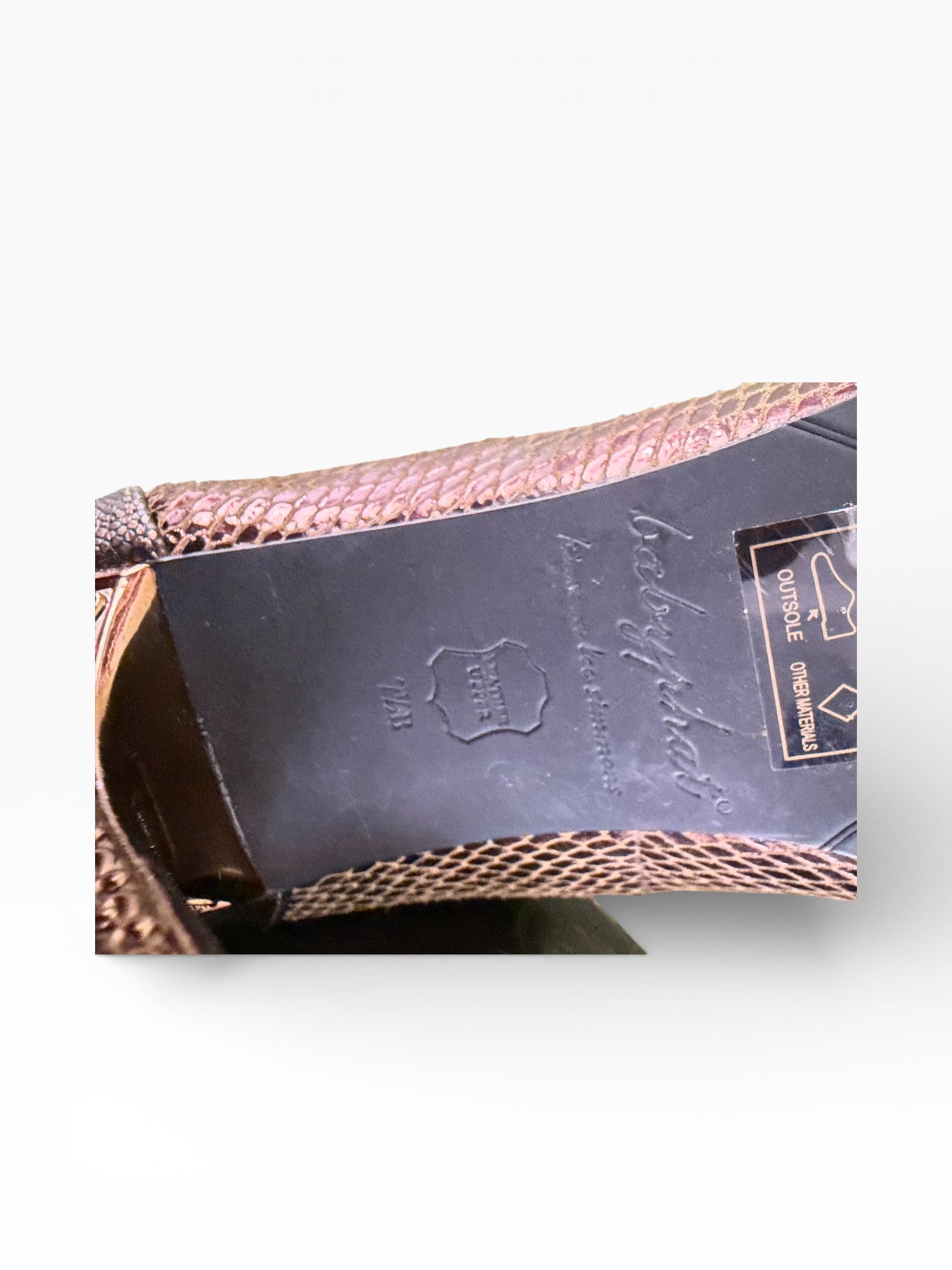 Jeffrey Campbell Python Denim Lace Embellished Knee-High Boots