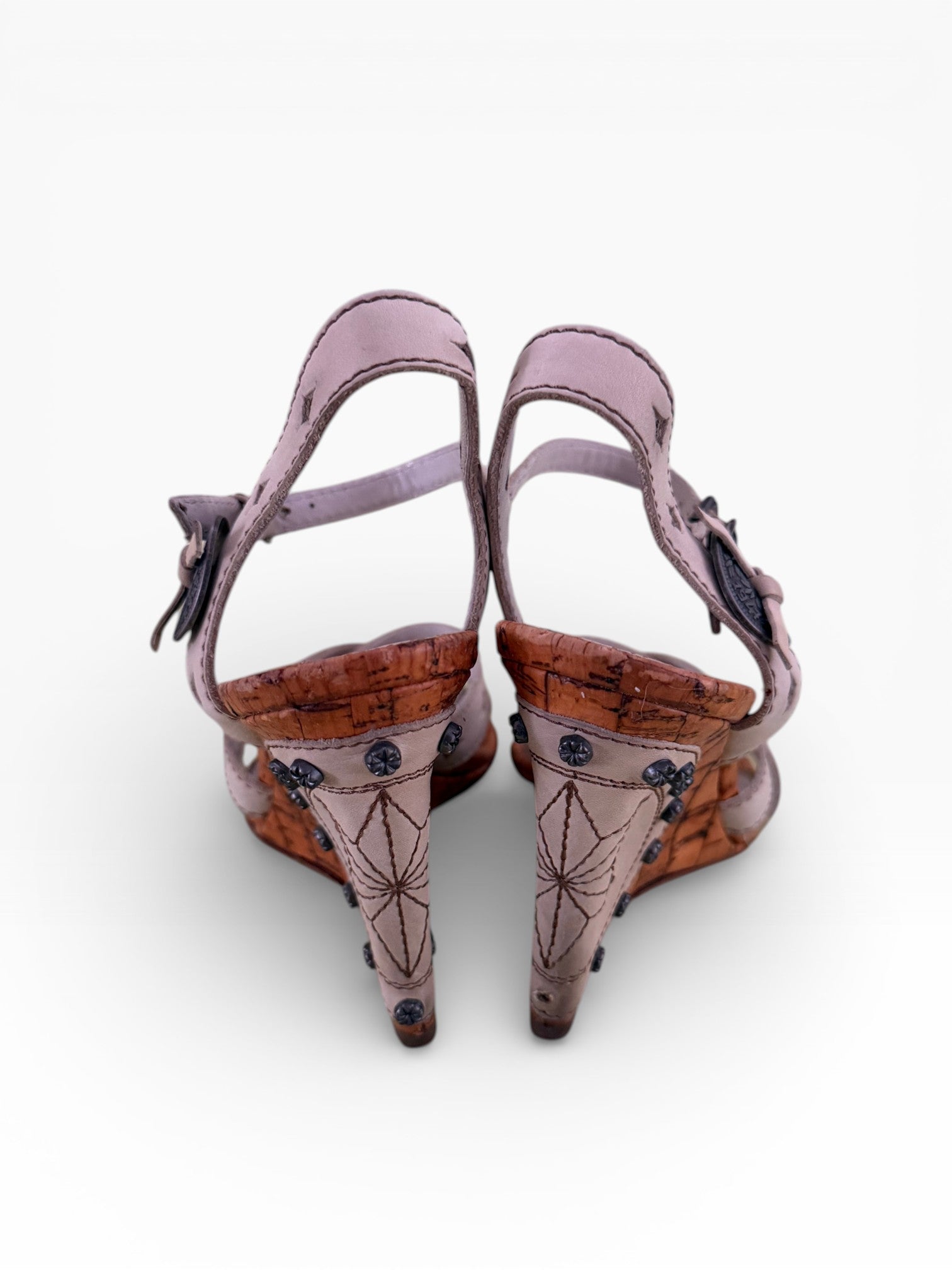 Christian Dior Gaucho Wedges