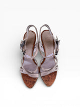 Christian Dior Gaucho Wedges