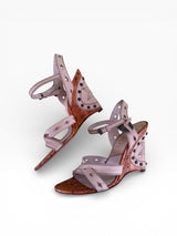 Christian Dior Gaucho Wedges