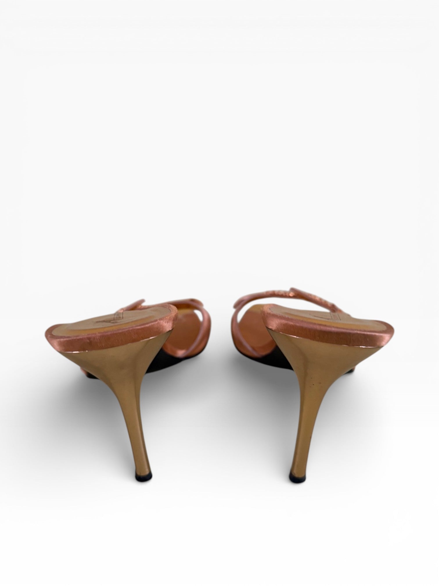 Giuseppe Zanotti Crystal Snake Mules