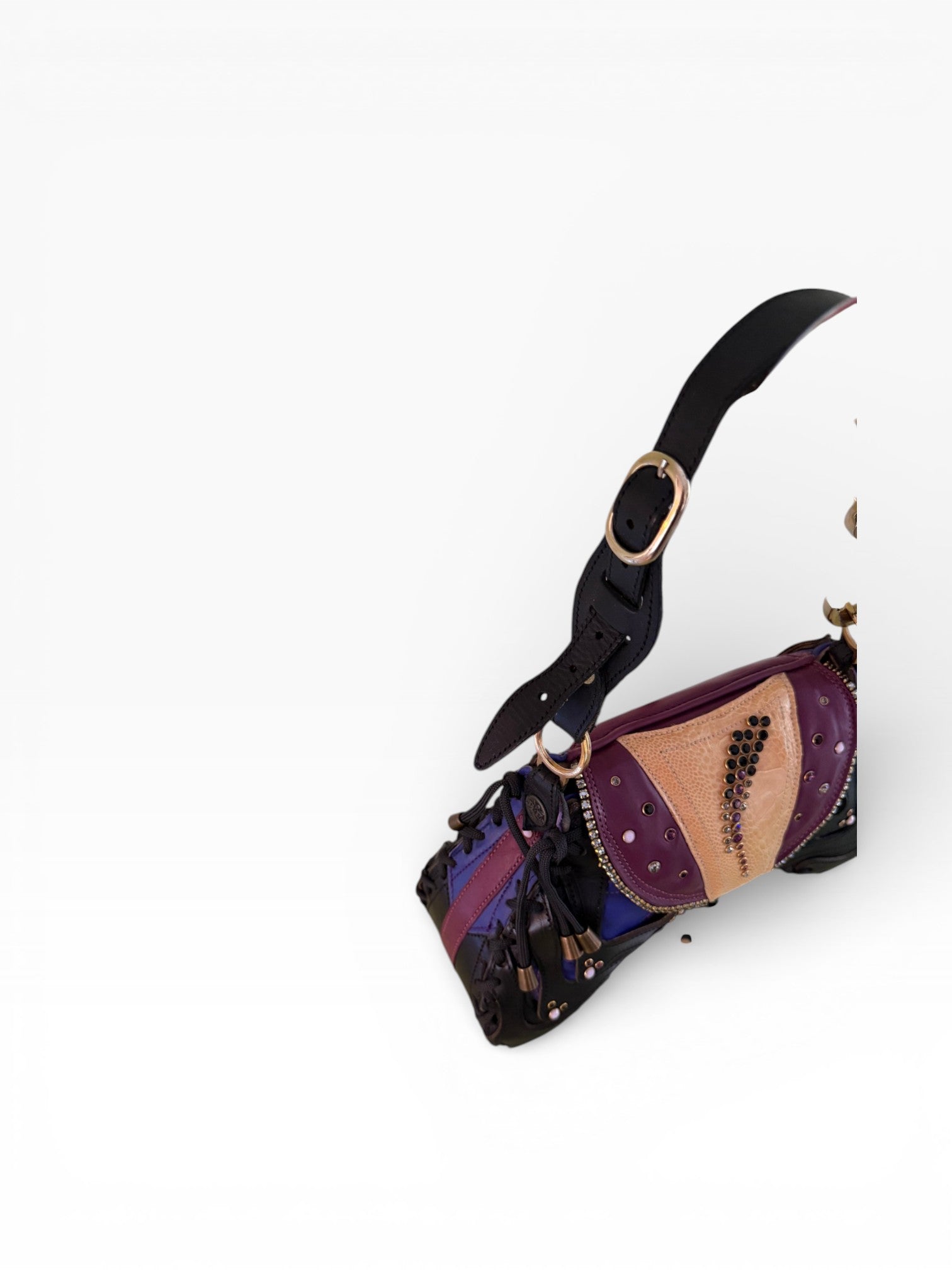 Bracher Emden London Crystal Butterfly Shoulder Bag