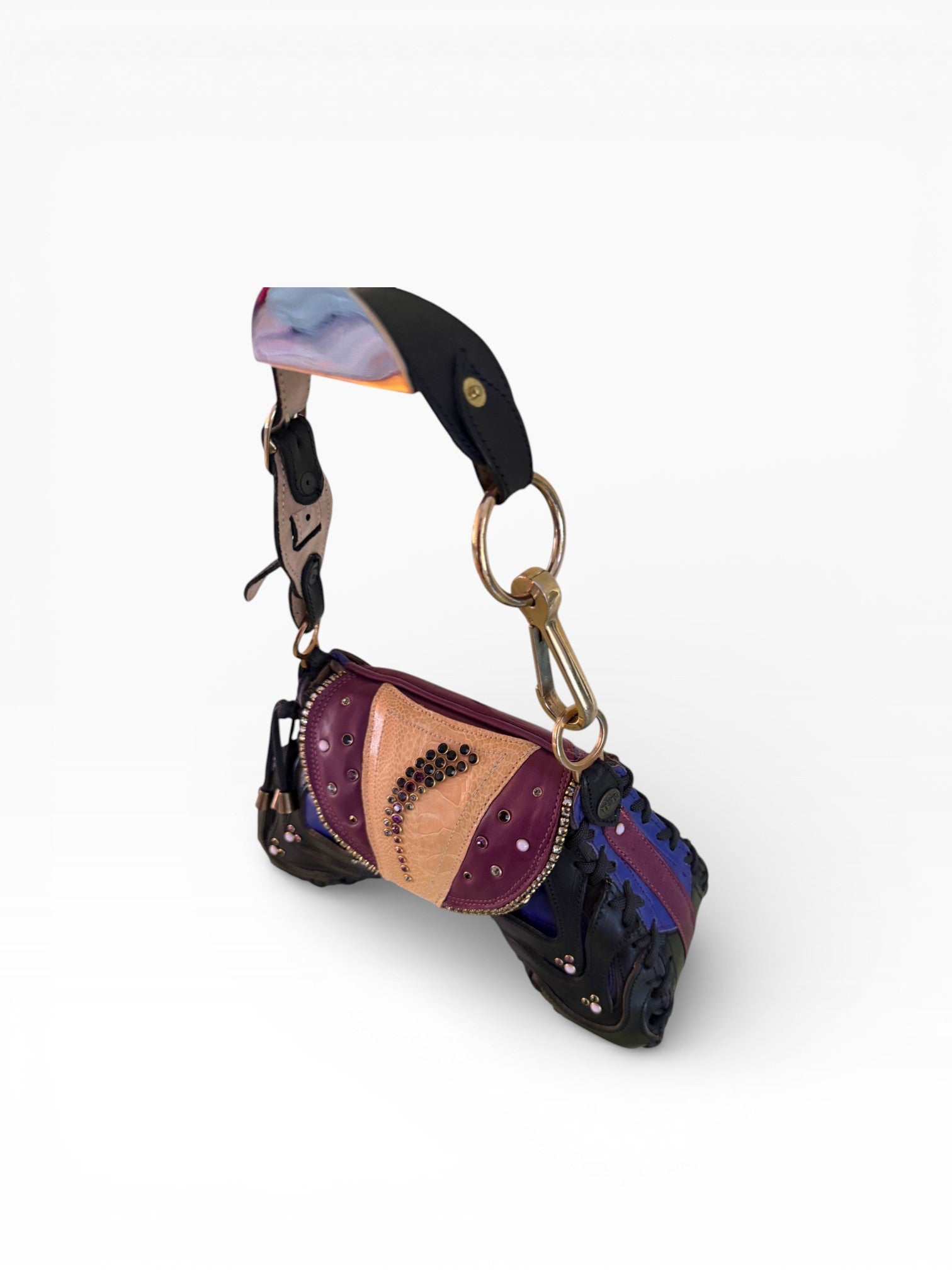 Bracher Emden London Crystal Butterfly Shoulder Bag