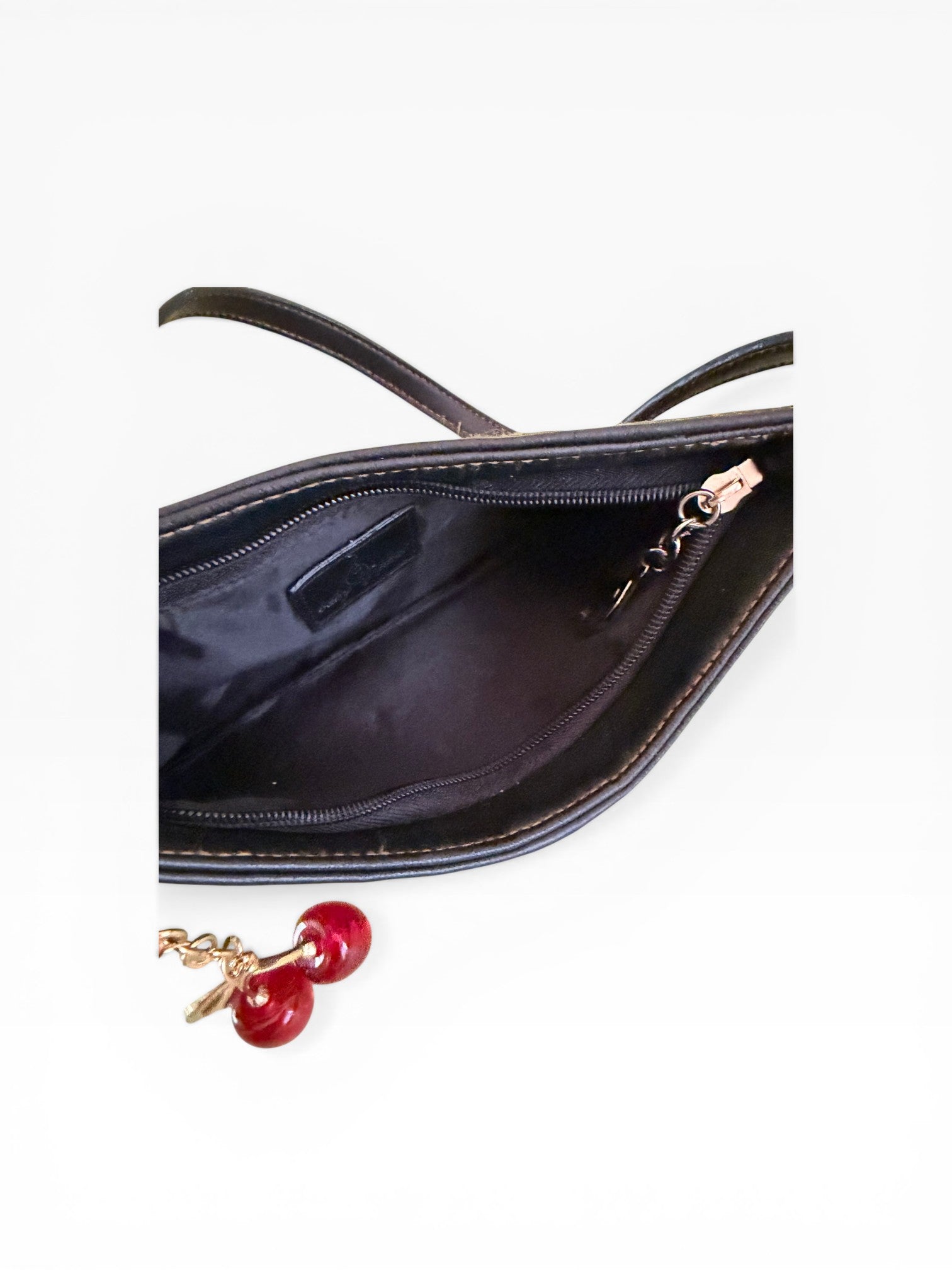 Baby Phat Tapestry Brocade Crystal Cat Mini Shoulder Bag